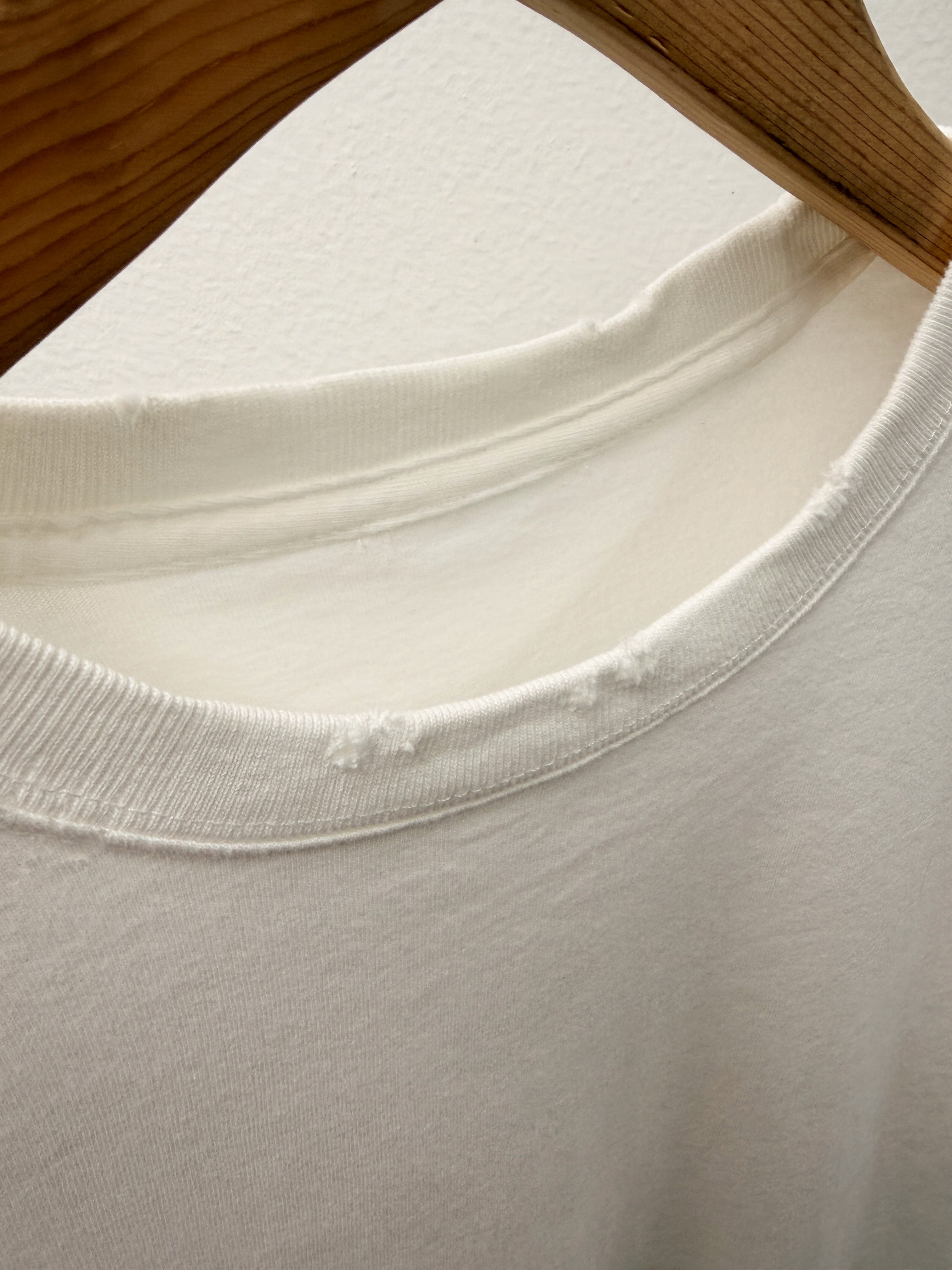 Damage patch t shirts