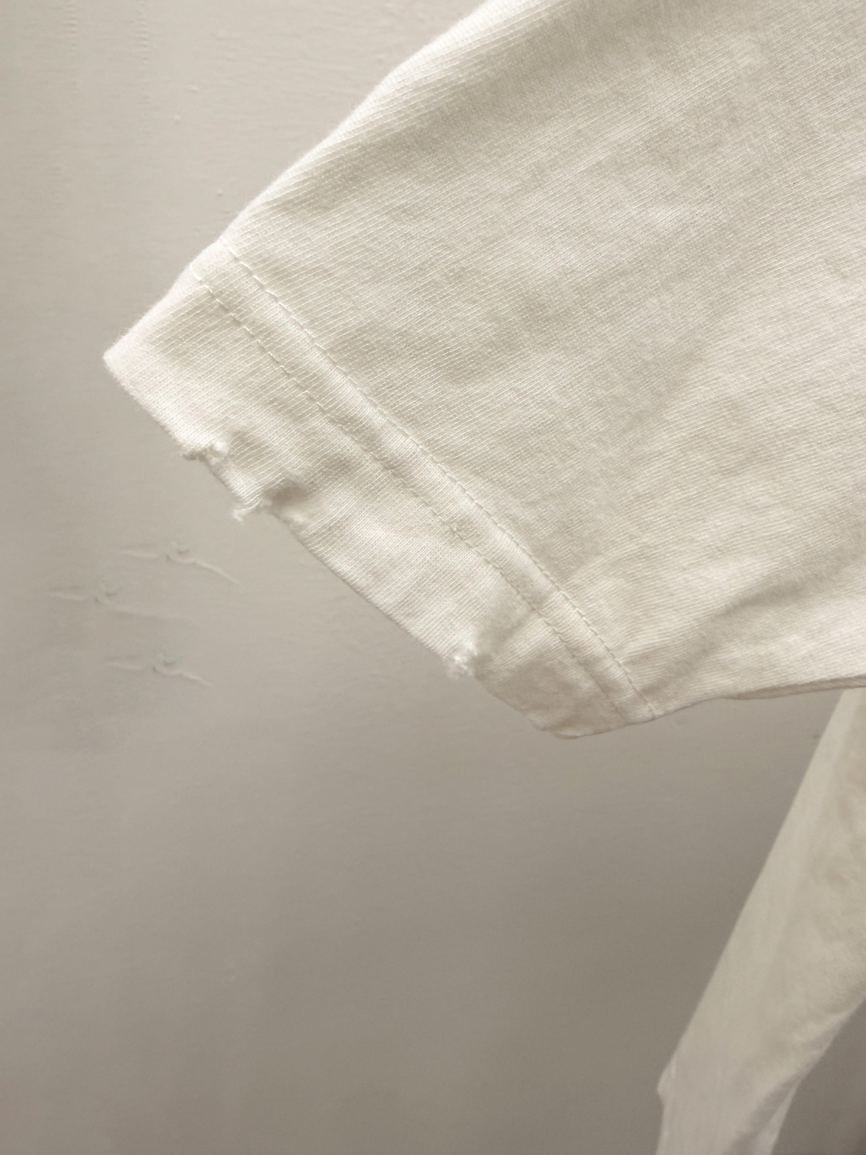 Damage patch t shirts