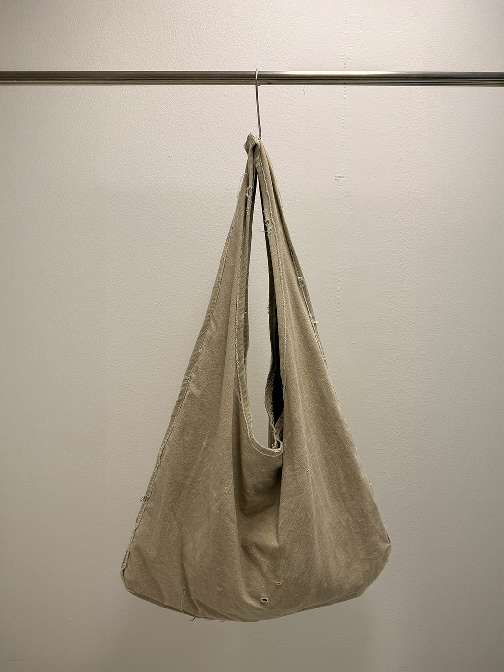 Reversible Damage Hobo Bag