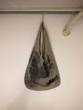 Archive 08) Hand-Painted Distressed Hobo Bag